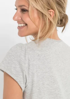 Chemise de nuit d’allaitement coton