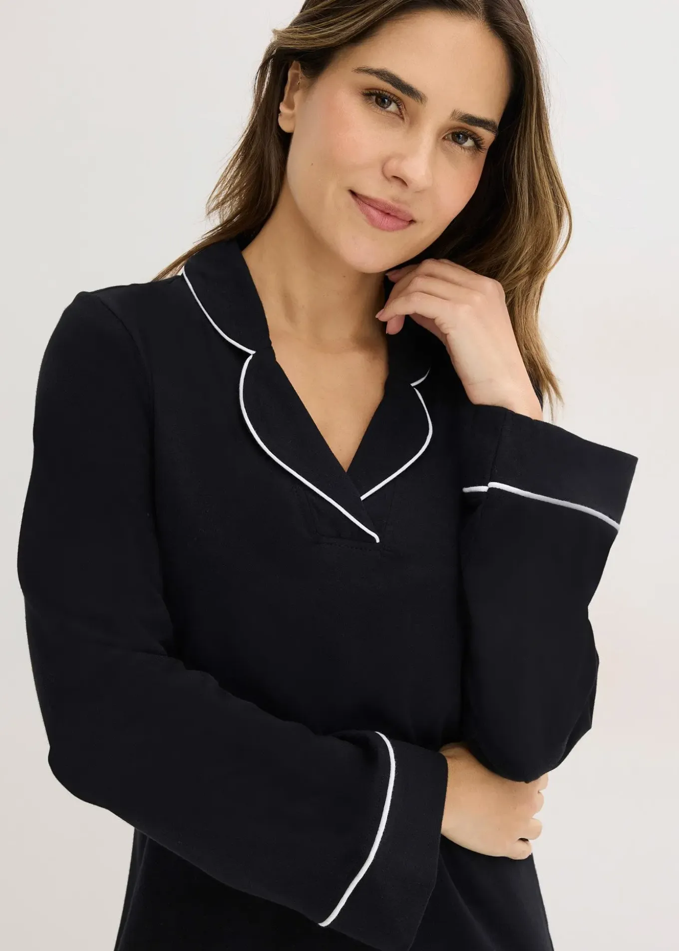 Chemise de nuit en coton doux