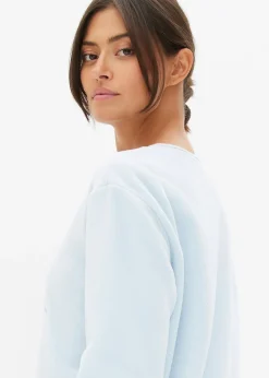 Chemise de nuit en polaire avec application