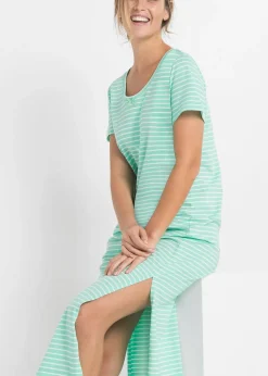 Chemise de nuit longue 100% coton