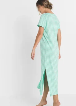 Chemise de nuit longue 100% coton