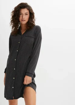 Chemise de nuit oversize 100% coton