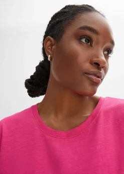 Chemise de nuit oversize en fil flammé