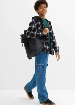 Chemise en flanelle à capuche