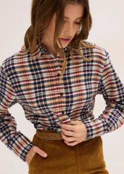 Chemise en flanelle 100% coton