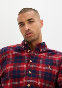 Chemise en flanelle avec doublure polaire