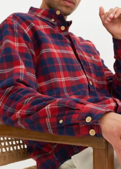 Chemise en flanelle avec doublure polaire