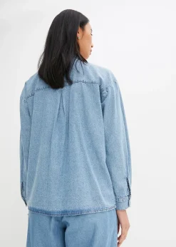Chemise en jean oversize