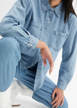 Chemise en jean oversize