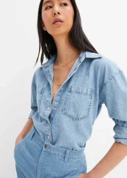 Chemise en jean oversize
