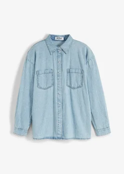 Chemise en jean oversize