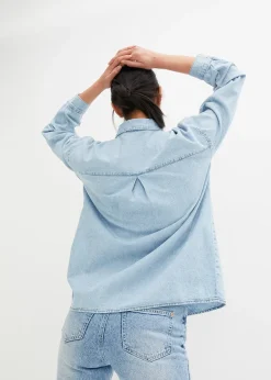 Chemise en jean oversize