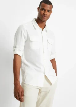 Chemise en lin majoritaire