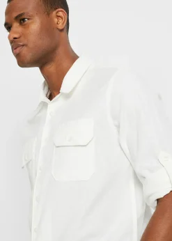 Chemise en lin majoritaire