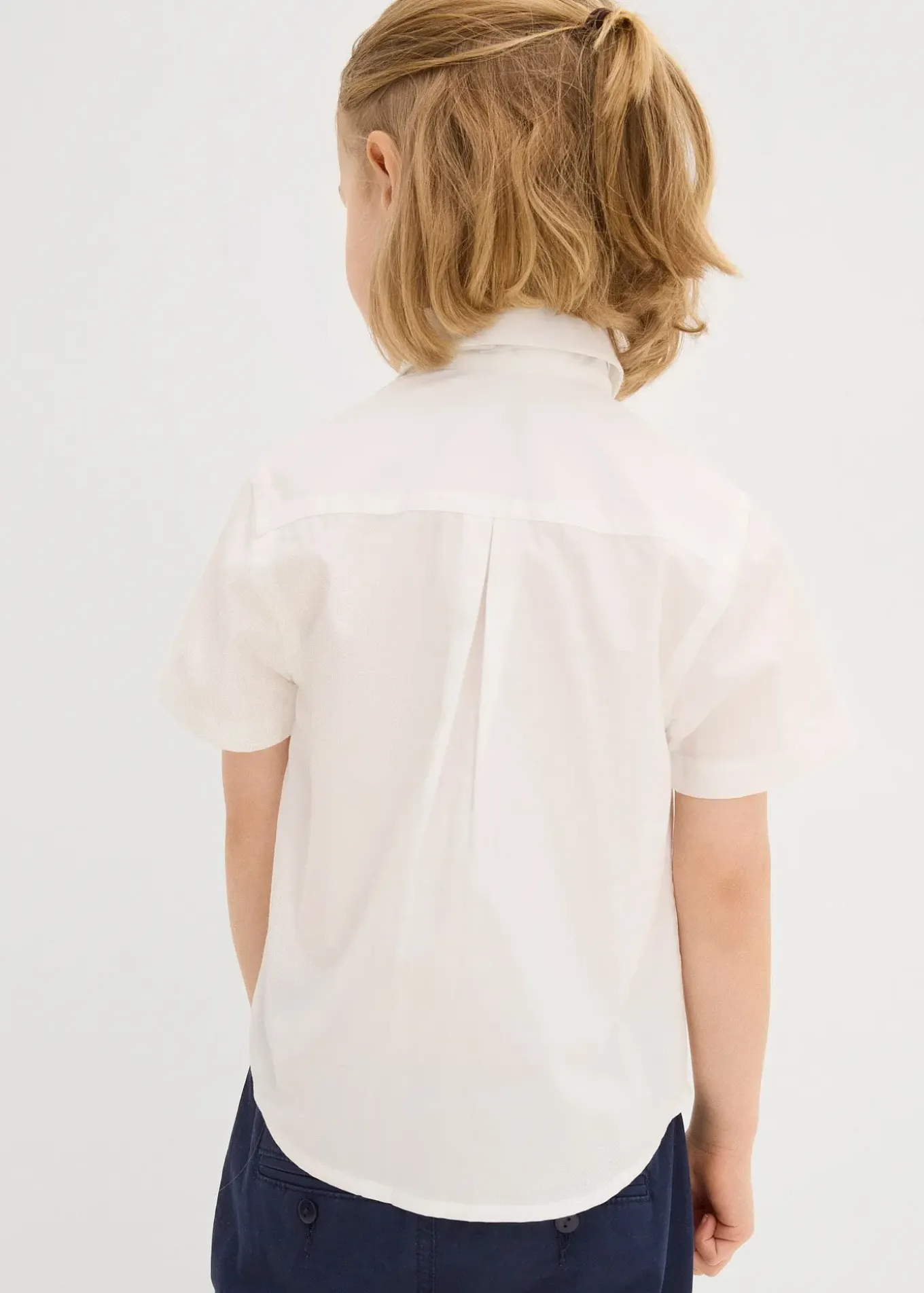 Chemise et nœud papillon 100% coton (ens. 2 pces)