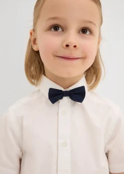 Chemise et nœud papillon 100% coton (ens. 2 pces)