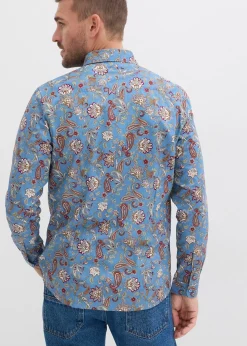 Chemise habillée 100% coton, slim