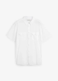 Chemise manches courtes 100% coton
