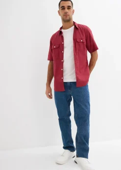 Chemise manches courtes 100% coton