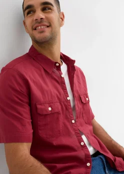 Chemise manches courtes 100% coton