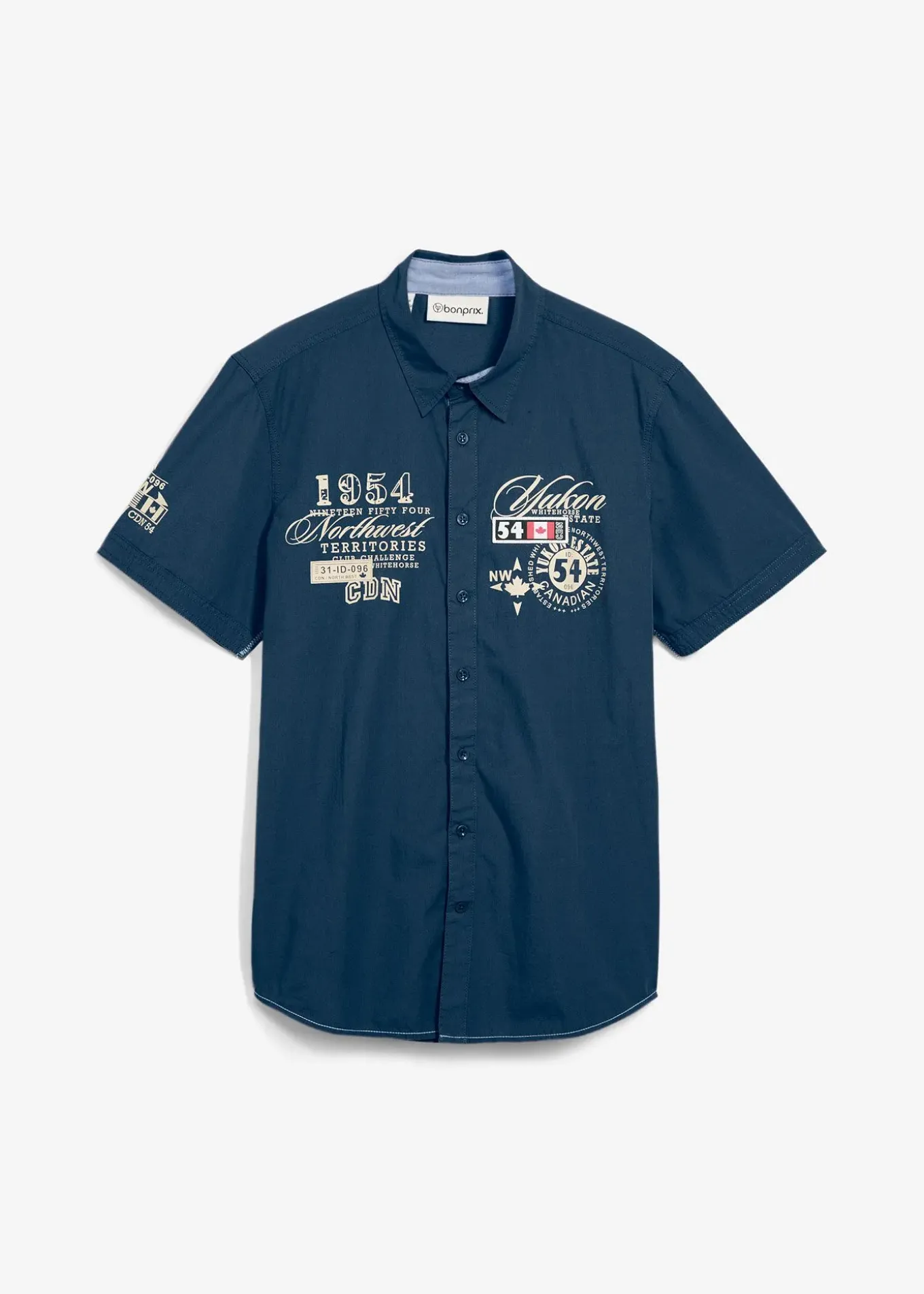 Chemise manches courtes à imprimé