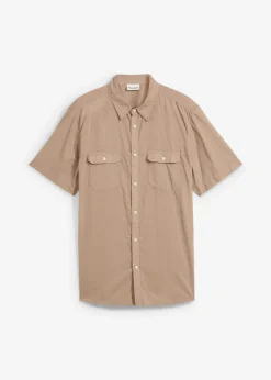 Chemise manches courtes 100% coton