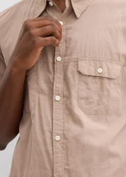 Chemise manches courtes 100% coton