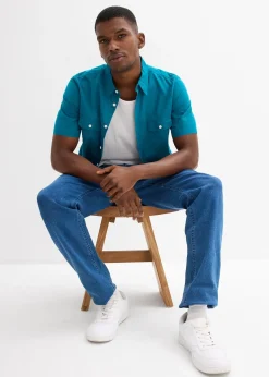 Chemise manches courtes 100% coton