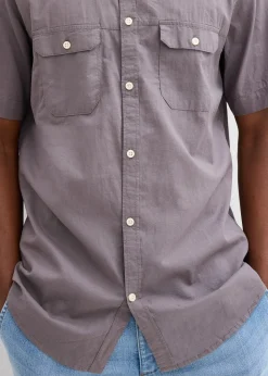 Chemise manches courtes 100% coton