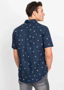 Chemise manches courtes 100% coton