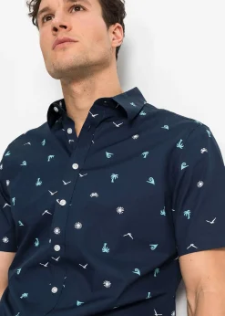 Chemise manches courtes 100% coton