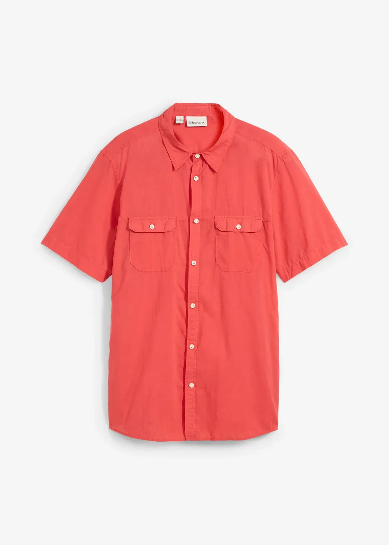 Chemise manches courtes 100% coton