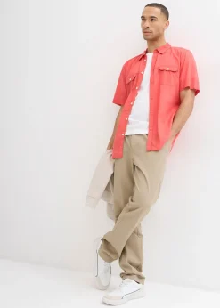 Chemise manches courtes 100% coton