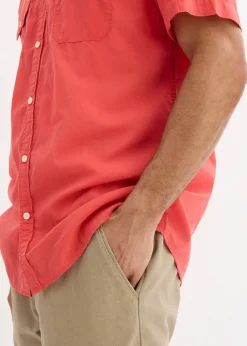 Chemise manches courtes 100% coton