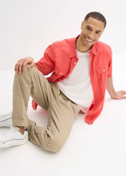 Chemise manches courtes 100% coton