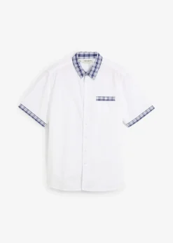 Chemise manches courtes 100% coton