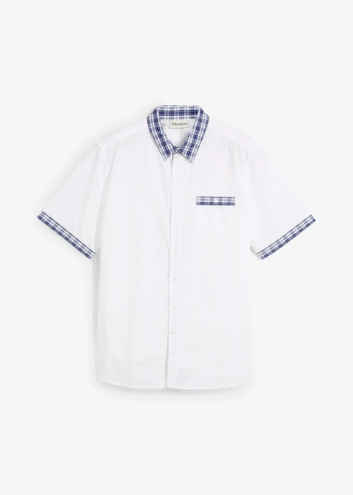 Chemise manches courtes 100% coton