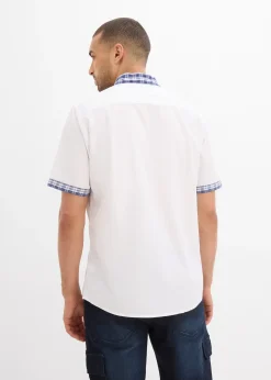 Chemise manches courtes 100% coton