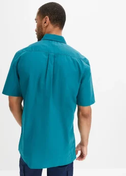 Chemise manches courtes 100 % coton