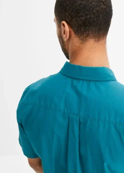 Chemise manches courtes 100 % coton