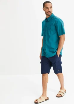 Chemise manches courtes 100 % coton