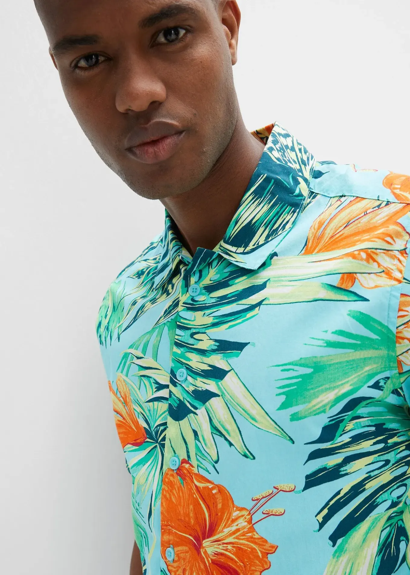 Chemise manches courtes 100% coton