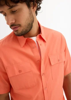 Chemise manches courtes 100 % coton