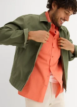 Chemise manches courtes 100 % coton