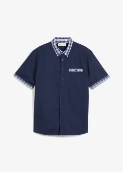 Chemise manches courtes 100% coton