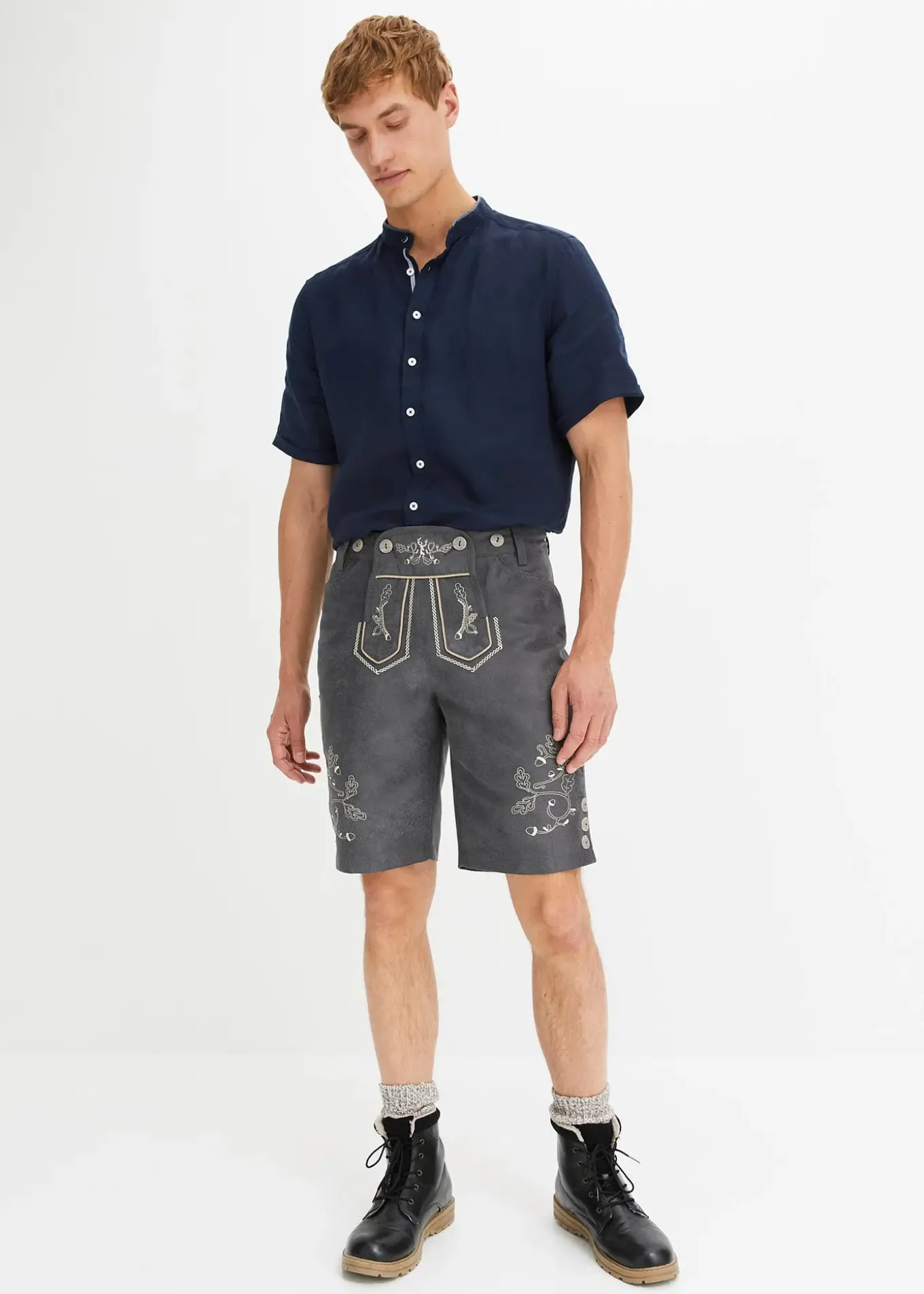 Chemise manches courtes 100% lin