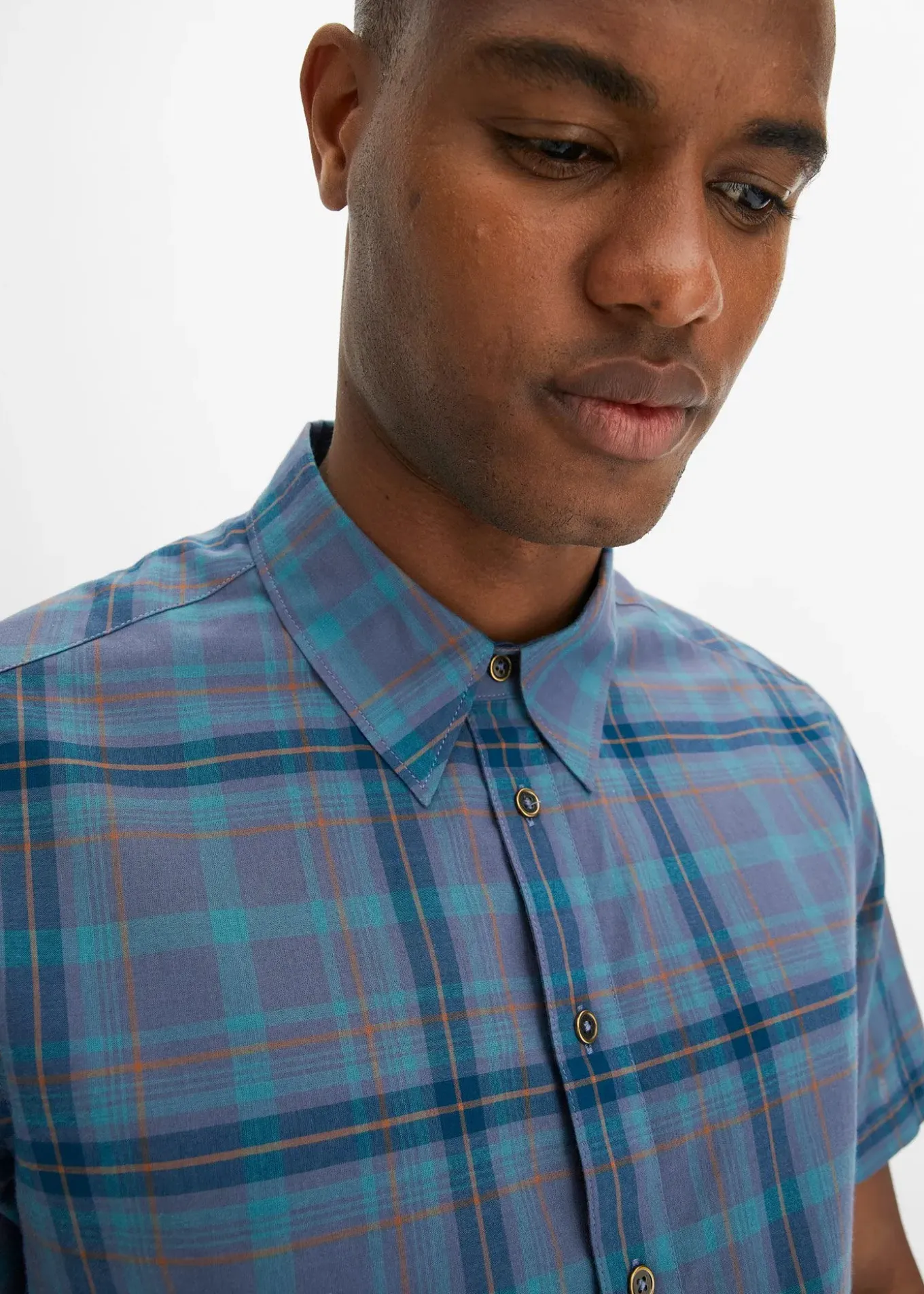 Chemise manches courtes 100% coton