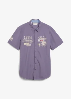 Chemise manches courtes à imprimé