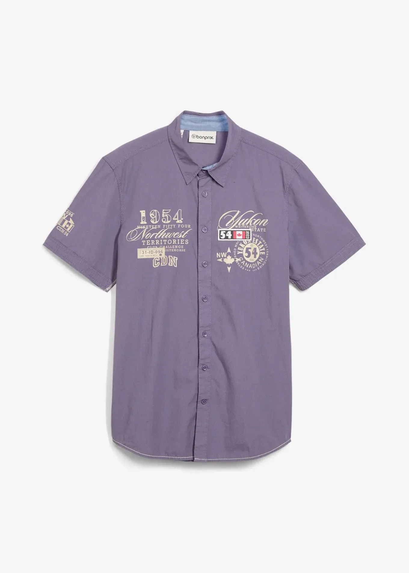 Chemise manches courtes à imprimé