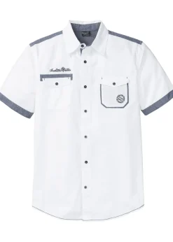 Chemise manches courtes 100% coton